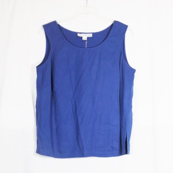 Real Clothes Blue Women's 2 Pc Career Tank Blazer Set Outfit 14 038 - Picture 5 of 6